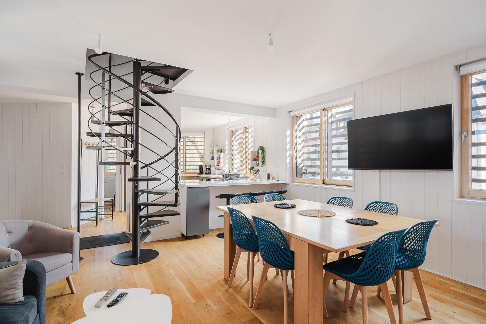 L'Atelier, Appartement Lumineux Et Cosy Ploërmel Екстериор снимка